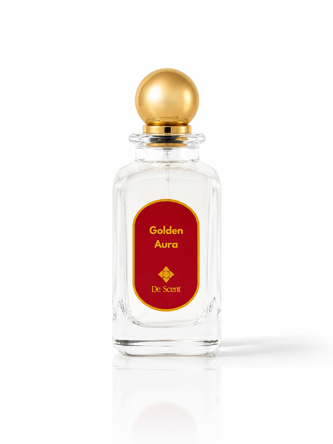 Golden Aura perfume bottle