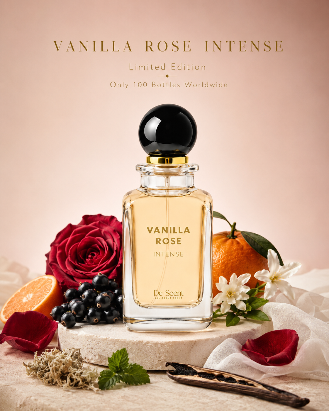 Vanilla Rose Intense limited edition perfume
